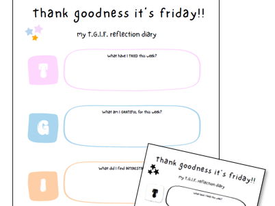 Weekly reflection - TGIF