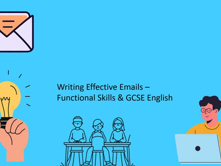 Writing Effective Emails – Functional Skills & GCSE English (Lesson Plan + Worksheet)