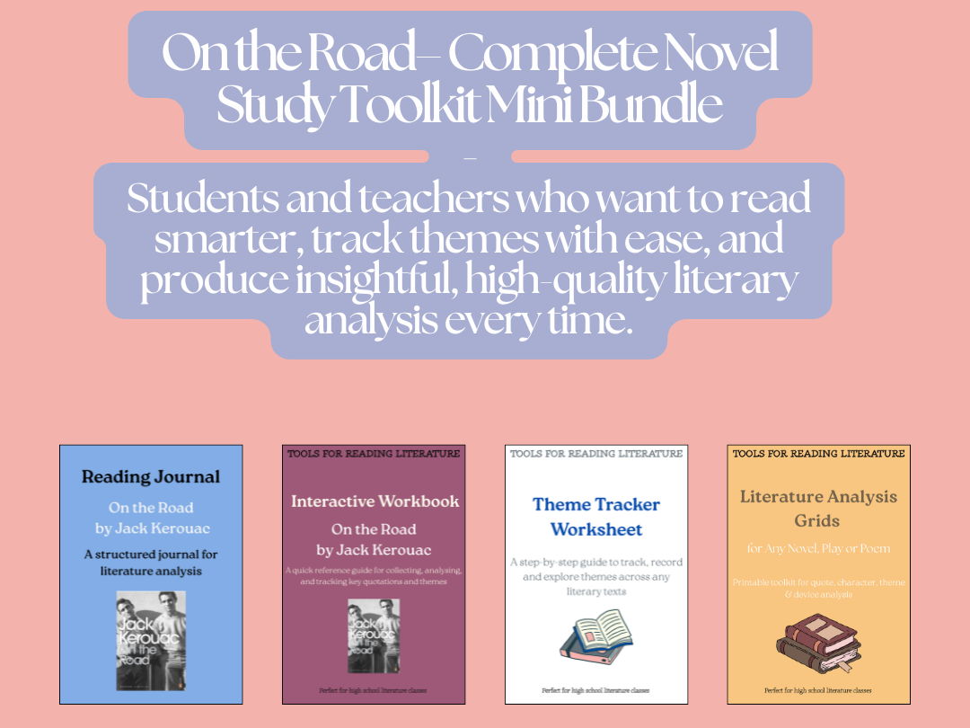 On the Road – Complete Novel Study Toolkit (Mini Bundle)