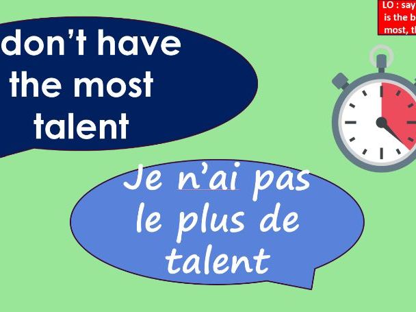 Studio 2 module 5 - C'est qui le meilleur ? - French KS3 Y8 PPT