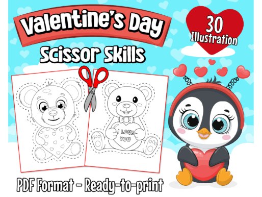 Valentine's Day Coloring Pages for Kids