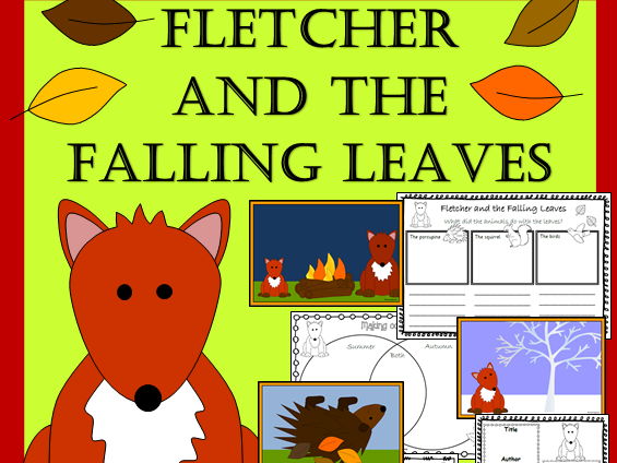 Fletcher and the Falling Leaves book companion and sequencing