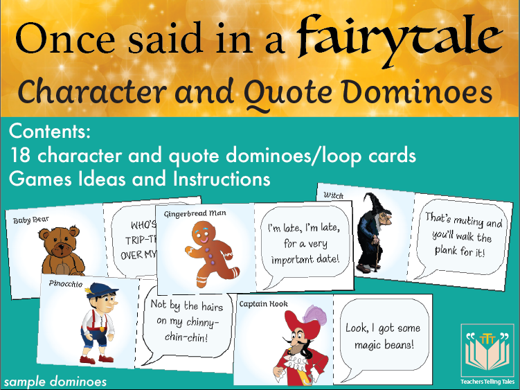 'Once said in a Fairytale' Dominoes
