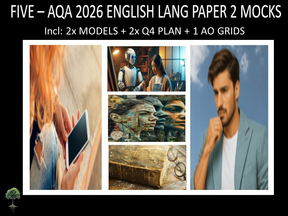 FIVE - AQA PAPER 2 | 2026 FULL MOCKS | MODELS | Q4 PLAN | AO GRIDS