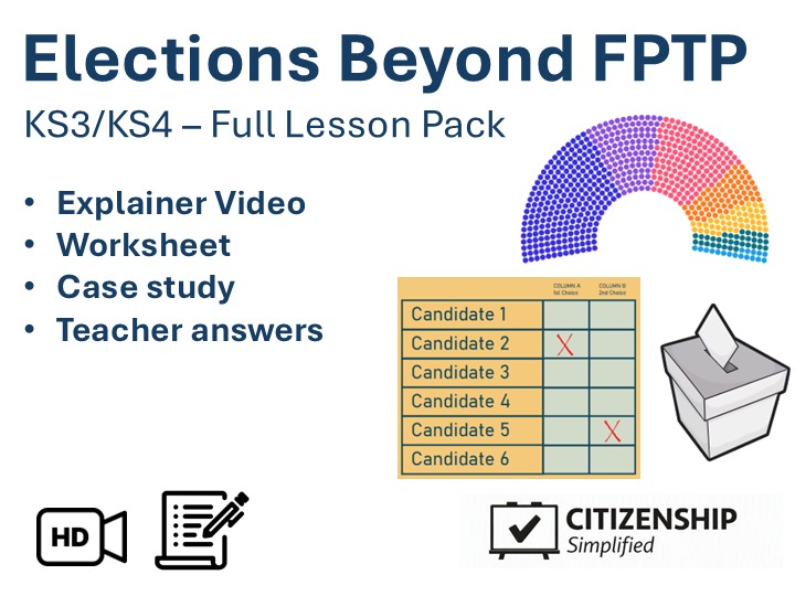 Elections Beyond FPTP KS3/KS4