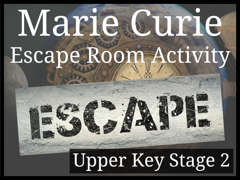Marie Curie Escape Room Activity