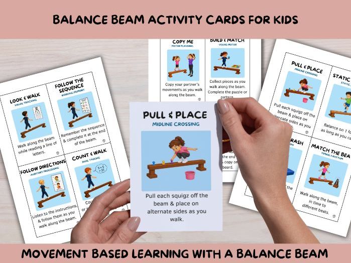 Movement-Based Learning- Balance Beam Activities