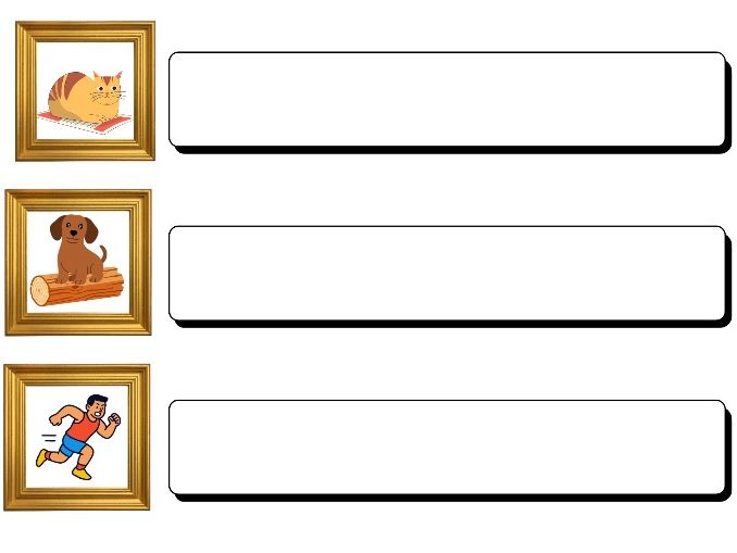 Phase 2 Phonics Sentence Writing – Simple CVC Sentences
