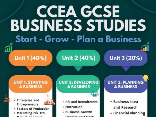 GCSE CCEA Business Studies Display Poster