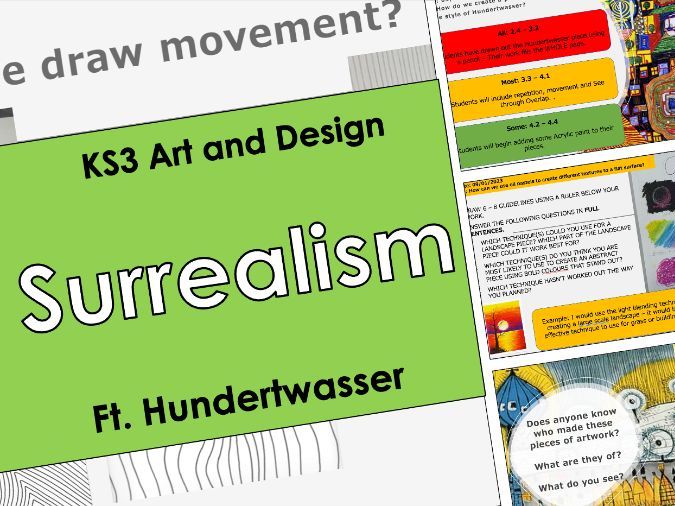 Surrealim – Hundertwasser | KS3 Art & Design