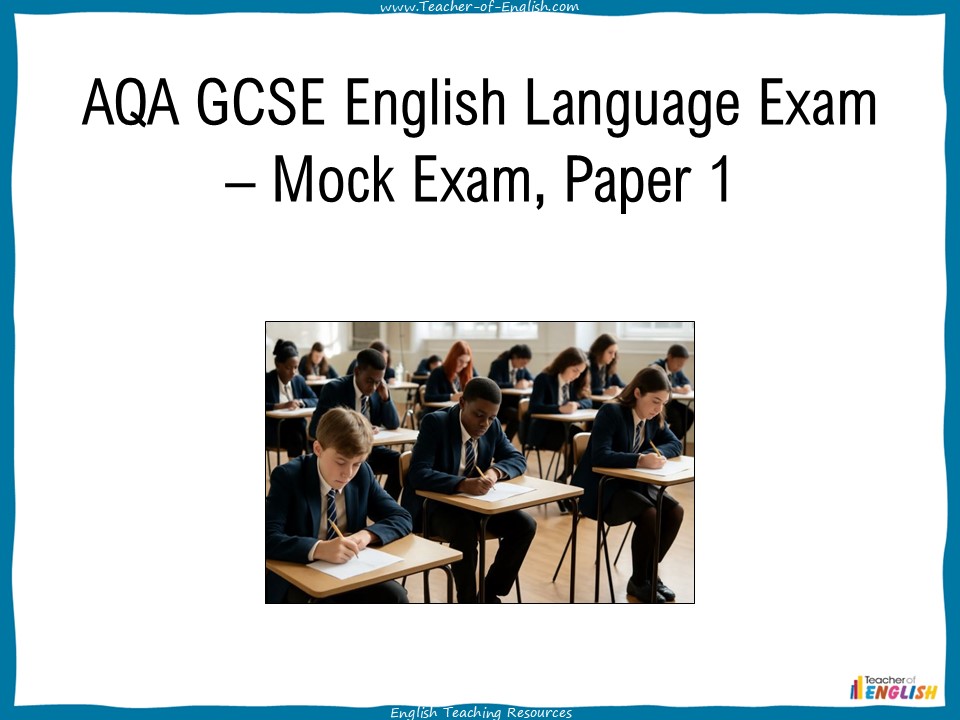 AQA GCSE English Paper 1 Mock Exam