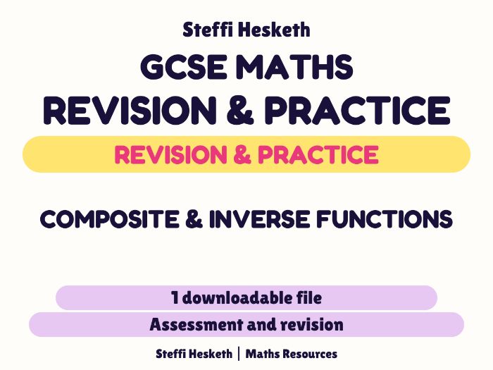 GCSE Functions: Composite and Inverse Functions