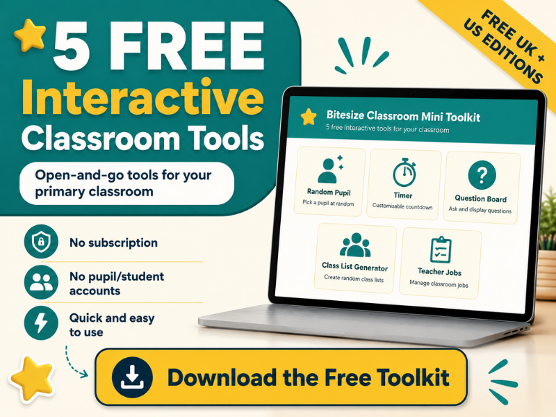 FREE Teacher Toolkit | 5 Interactive Classroom Management Tools | Primary