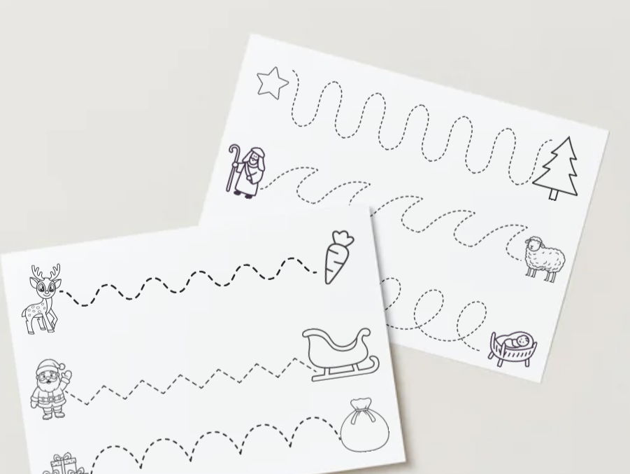 Christmas fine motor