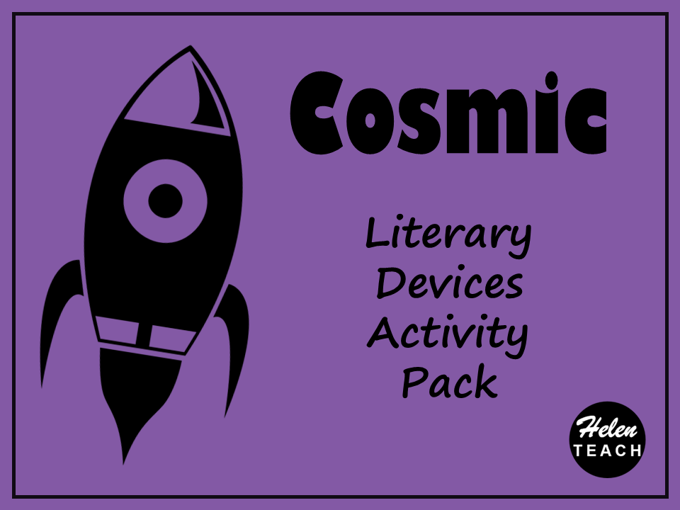 Cosmic | Literary Devices Differentiated Activities
