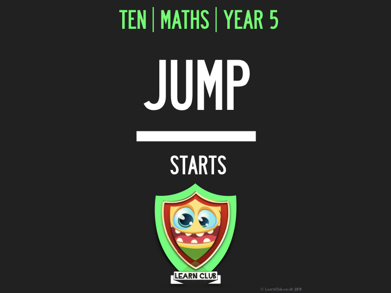 KS2 10 MATHS JUMP STARTS BOOK 5 Teaching Resources