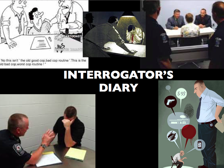 INTERROGATOR'S DIARY - TRASH- ANDY MULLIGAN