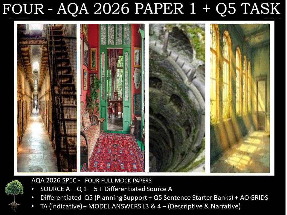 FOUR - PAPER 1 | 2026 FULL MOCKS | Q5 TASKS