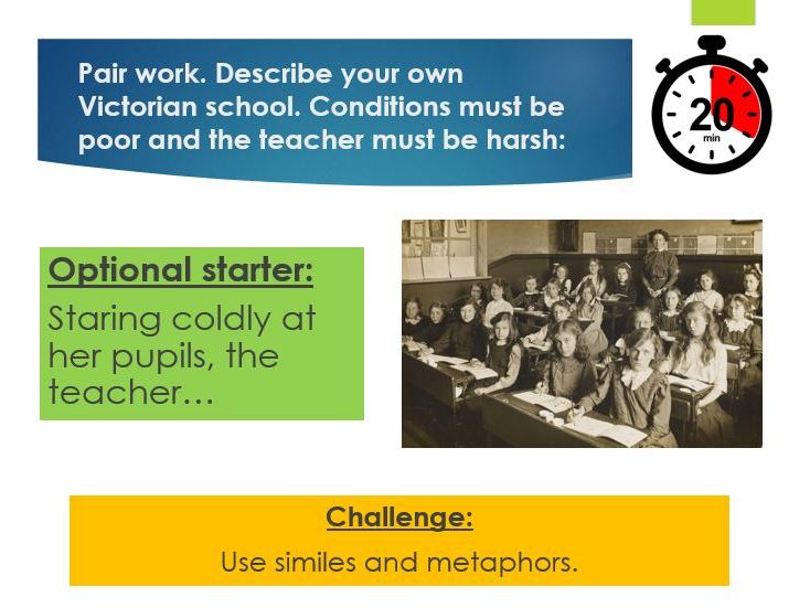 Dickens Lesson - Dotheboys School, Nicholas Nickleby (Year 7)