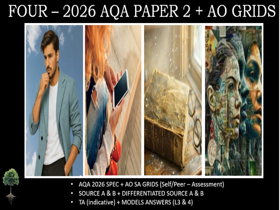 FOUR - AQA PAPER 2 | 2026 FULL MOCKS | AO GRIDS