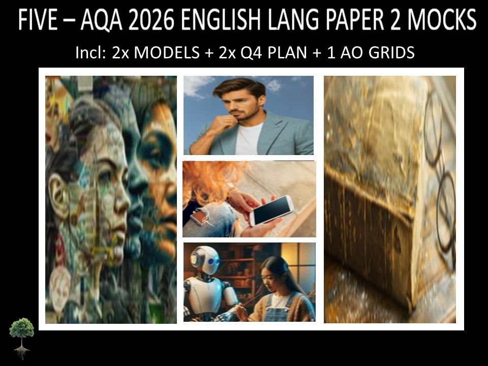 FIVE - AQA PAPER 2 | 2026 FULL MOCKS | MODELS | Q4 PLAN | AO GRIDS