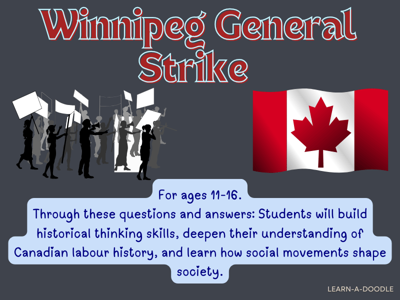 Winnipeg General Strike Q&A Package for Labour History Month