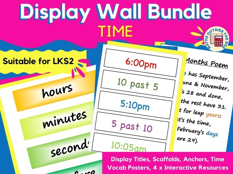 Time Wall Display Bundle (LKS2)