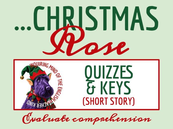 "Legend of the Christmas Rose" by Selma Lagerlöf Quizzes and Answer Keys