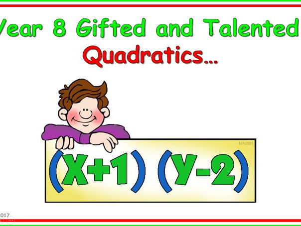 GCSE Maths - Quadratics Complete Unit Pack.