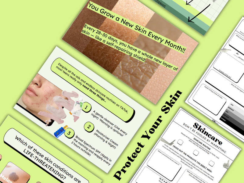 Protect Your Skin Lesson | Skincare | Skin Cancer Prevention | Acne &Confidence