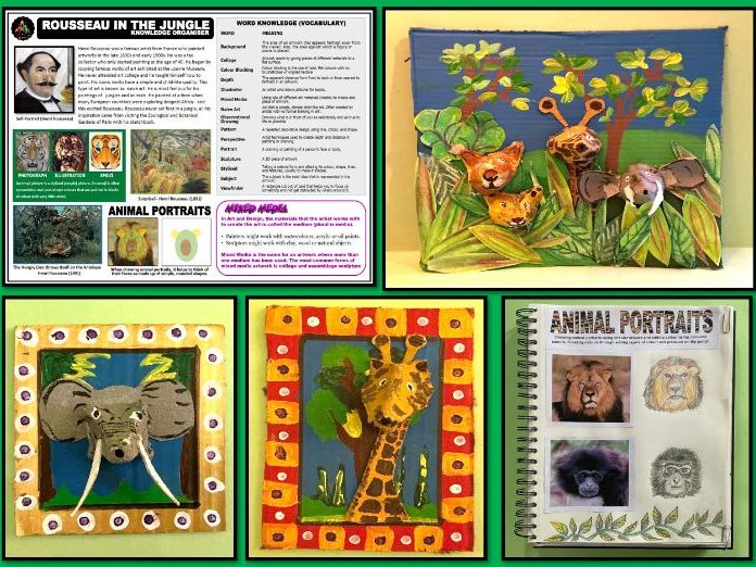 Art Academy 2026 - Rousseau in the Jungle (LKS2)