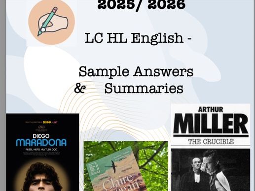 LC Revision Booklet 25/26 (Also suitable for 2027)