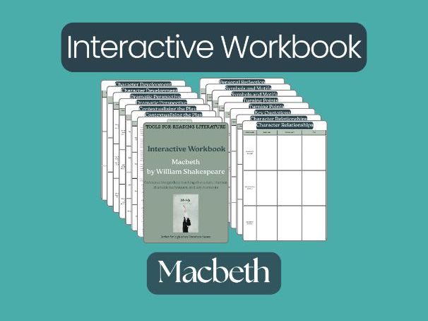 Macbeth – Interactive Literature Workbook: Character, Themes & Dramatic Analysis