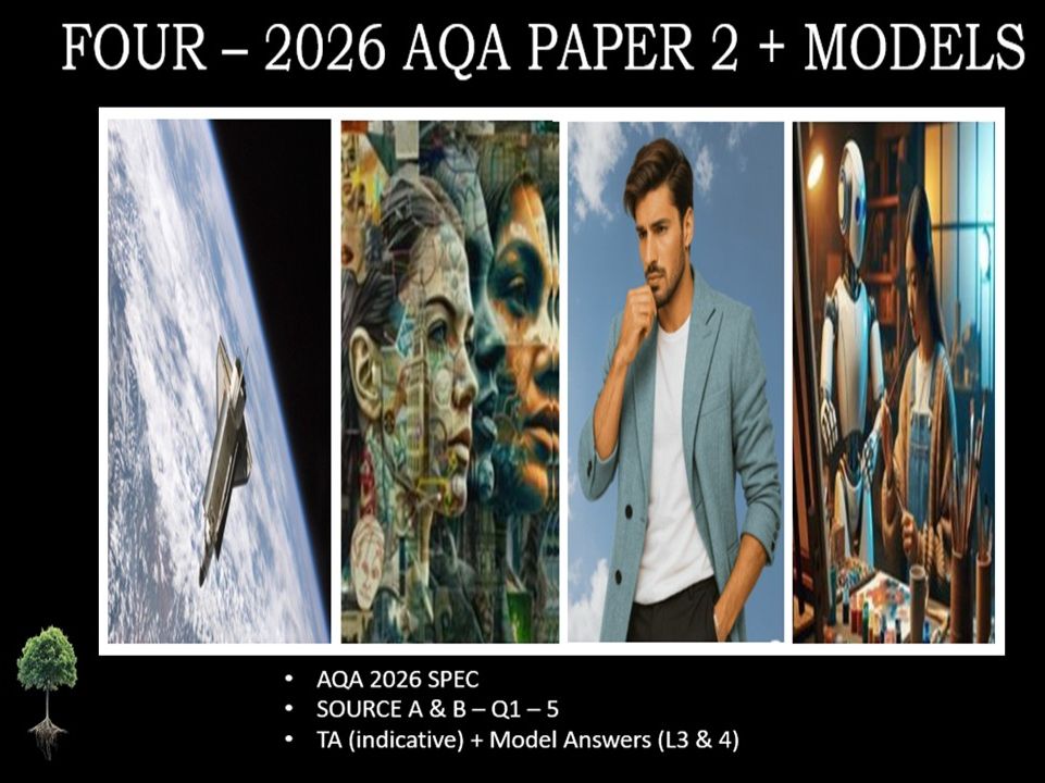 FOUR - AQA PAPER 2 | 2026 FULL MOCKS | MODELS