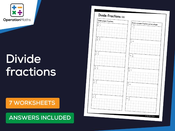 Divide fractions
