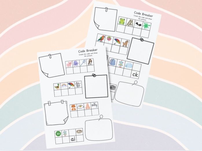 Phonics - Code Breaker CVCC CCVC
