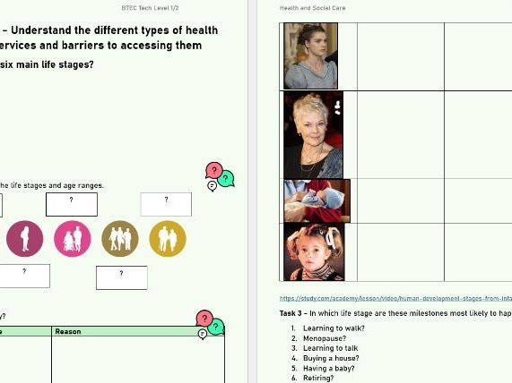 Health and Social Care Component 2 Class Booklet