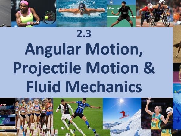 EDEXCEL A LEVEL PE FULL LESSON Yr2 Chapter 4 - Angular Motion, Projectile Motion & Fluid Mechanics