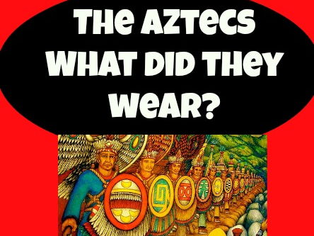 aztecs clothing