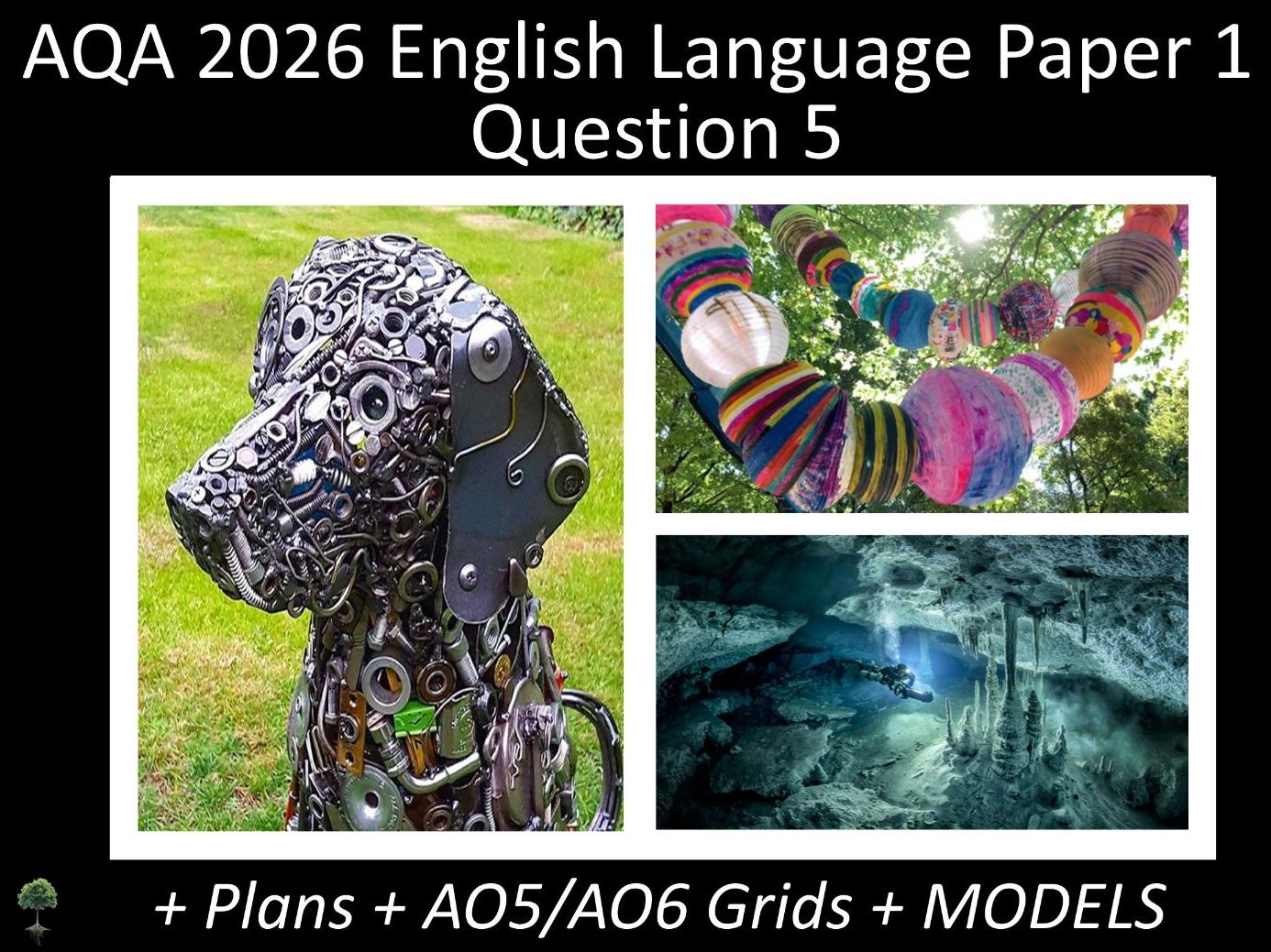 Three Question 5 - AQA 2026 English Language Paper 1| Plans, AO Grids, Models