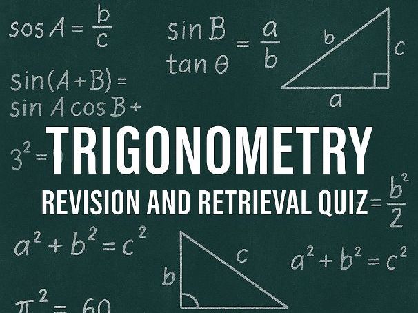 GCSE Maths Higher Tier – Topic 10: Trigonometry Revision and Retrieval Quiz