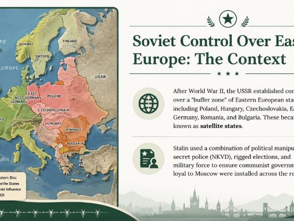 iGCSE History - How secure was the USSR’s control over Eastern Europe, 1948–c.1989?