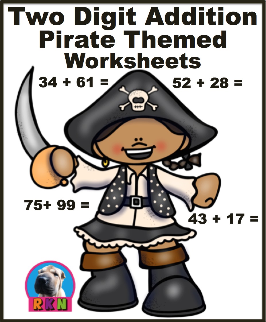 Pirate Addition Worksheet