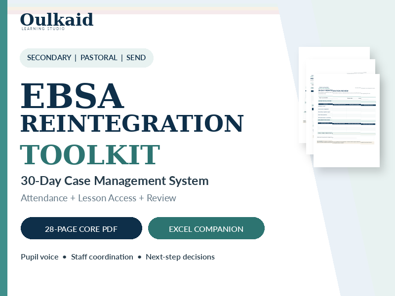 EBSA Reintegration Case Management Toolkit