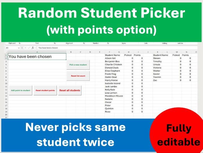 Random Student picker
