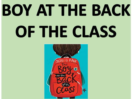 The Boy at the Back of the Class Guided Reading Bundle – Full Novel Comprehension Questions
