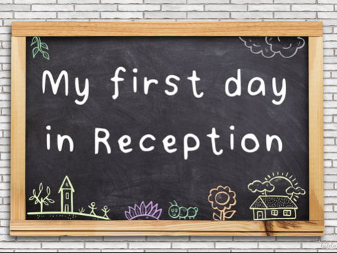 My First Day in Reception Printable Sign – Keepsake Photo Prop for EYFS Teachers