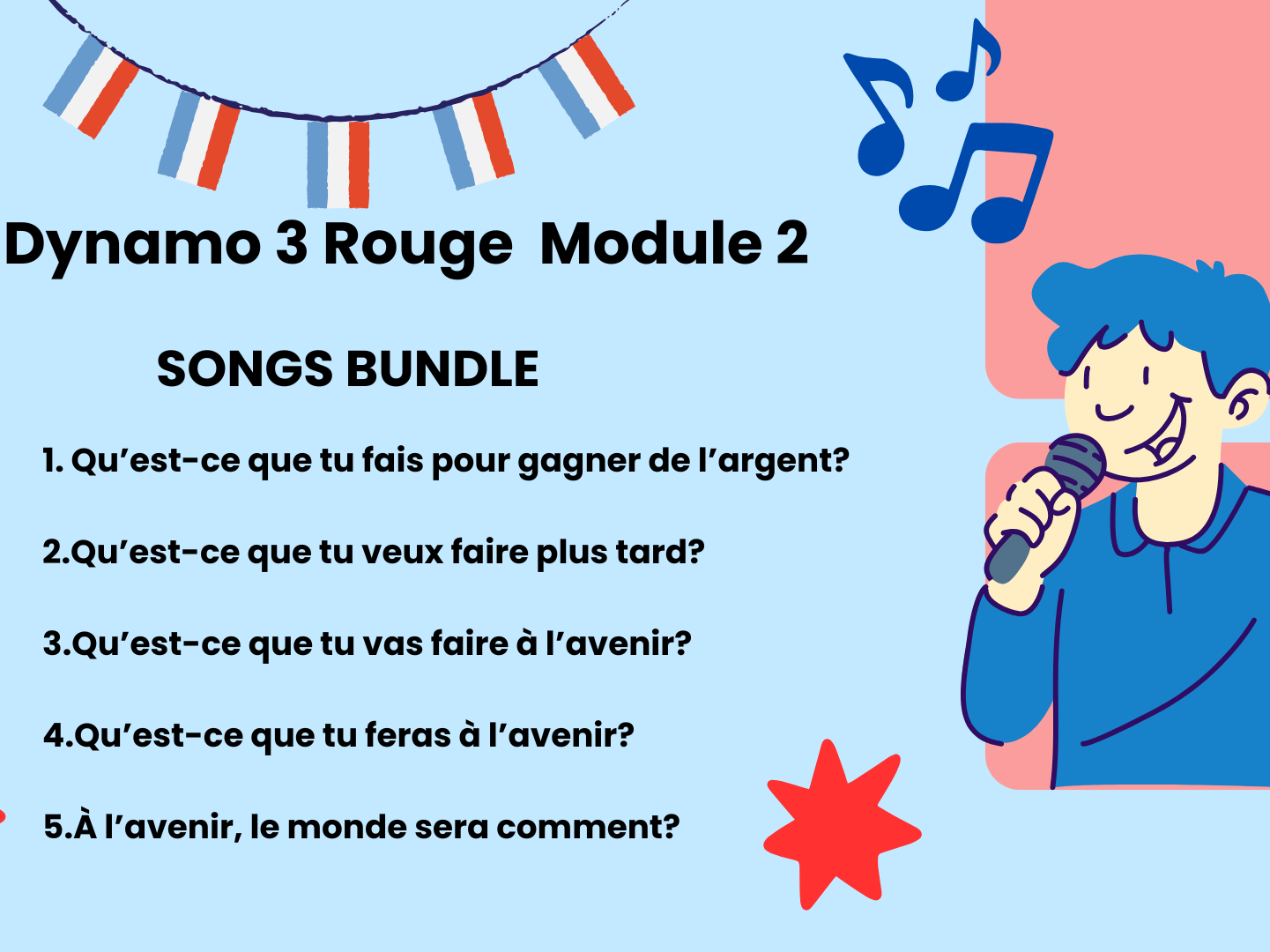 Dynamo 3 Rouge Module 2 Song Bundle