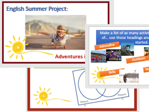 Summer Enrichment Project - Key Stage 3- Inviting Adventure