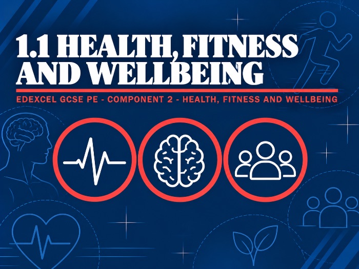 Edexcel GCSE PE C2-1.1 Physical, Emotional and Social Health, Fitness and Wellbeing Lesson